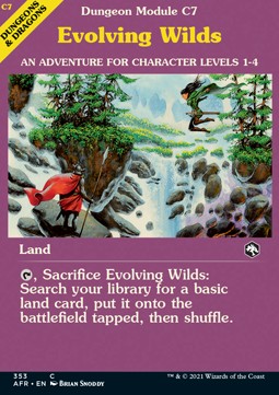 Evolving Wilds - Adventures in the Forgotten Realms: Extras (Common) [XAFR-353]