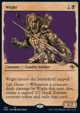 Wight - Adventures in the Forgotten Realms: Extras (Rare) [XAFR-316]