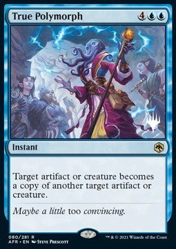 True Polymorph (V.2) - Adventures in the Forgotten Realms: Promos (Rare) [PAFR-80]