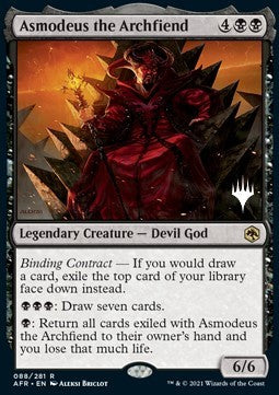 Asmodeus the Archfiend (V.2) - Adventures in the Forgotten Realms: Promos (Rare) [PAFR-88]