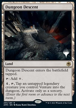 Dungeon Descent (V.2) - Adventures in the Forgotten Realms: Promos (Rare) [PAFR-255]