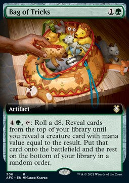 Bag of Tricks - Commander: Adventures in the Forgotten Realms: Extras (Rare) [XAFC-306]