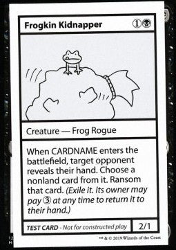 Frogkin Kidnapper (V.2) - Mystery Booster: Playtest Cards (Special)