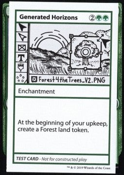 Generated Horizons (V.2) - Mystery Booster: Playtest Cards (Special)
