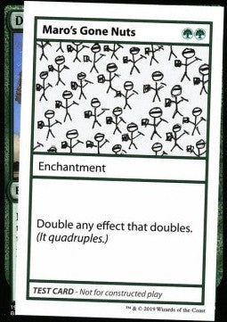 Maro's Gone Nuts (V.2) - Mystery Booster: Playtest Cards (Special)