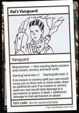 Ral's Vanguard (V.2) - Mystery Booster: Playtest Cards (Special)