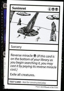Sunimret (V.2) - Mystery Booster: Playtest Cards (Special)