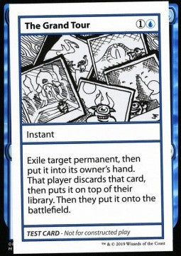 The Grand Tour (V.2) - Mystery Booster: Playtest Cards (Special)