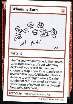 Whammy Burn (V.2) - Mystery Booster: Playtest Cards (Special)