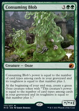 Consuming Blob (V.2) - Innistrad: Midnight Hunt: Promos (Mythic) [PMID-177]