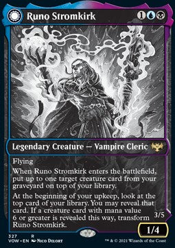 Runo Stromkirk // Krothuss, Lord of the Deep (V.2) - Innistrad: Crimson Vow: Extras (Rare) [XVOW-327]