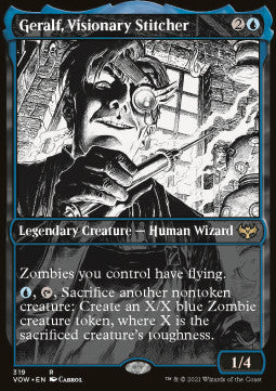 Geralf, Visionary Stitcher - Innistrad: Crimson Vow: Extras (Rare) [XVOW-319]