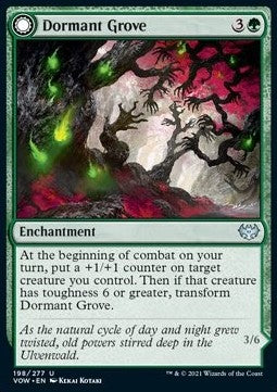 Dormant Grove // Gnarled Grovestrider - Innistrad: Crimson Vow (Uncommon) [VOW-198]