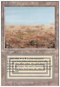 Scrubland - Revised (Rare)
