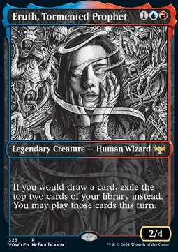 Eruth, Tormented Prophet (V.1) - Innistrad: Crimson Vow: Extras (Rare) [XVOW-323]