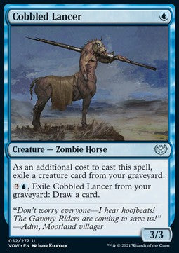 Cobbled Lancer - Innistrad: Crimson Vow (Uncommon) [VOW-52]