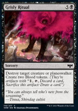 Grisly Ritual - Innistrad: Crimson Vow (Common) [VOW-116]