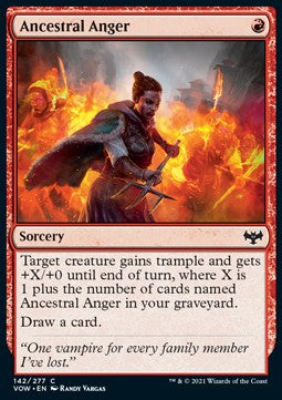 Ancestral Anger - Innistrad: Crimson Vow (Common) [VOW-142]