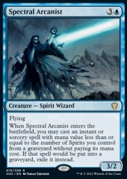 Spectral Arcanist (V.1) - Commander: Innistrad: Crimson Vow (Rare) [VOC-15]