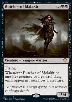 Butcher of Malakir - Commander: Innistrad: Crimson Vow (Rare) [VOC-123]