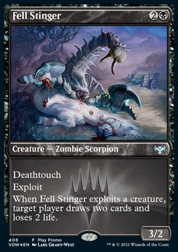 Fell Stinger - Innistrad: Crimson Vow: Promos (Uncommon) [PVOW-406]