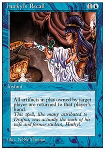 Hurkyl's Recall - Fourth Edition (Rare)