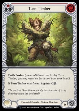 Turn Timber (Red) (Normal) - Tales of Aria - Unlimited (Rare) [ELE-U-ELE010]