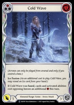 Cold Wave (Red) (Normal) - Tales of Aria - Unlimited (Rare) [ELE-U-ELE038]