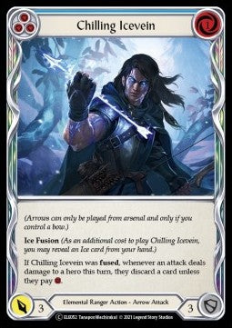 Chilling Icevein (Blue) (Normal) - Tales of Aria - Unlimited (Common) [ELE-U-ELE052]