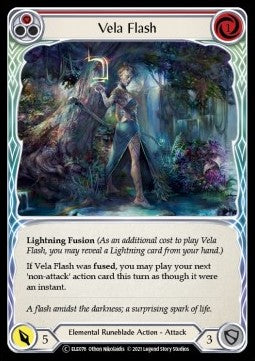 Vela Flash (Red) (Normal) - Tales of Aria - Unlimited (Common) [ELE-U-ELE076]