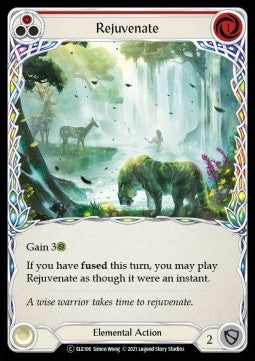 Rejuvenate (Red) (Normal) - Tales of Aria - Unlimited (Common) [ELE-U-ELE106]