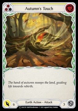 Autumn's Touch (Yellow) (Normal) - Tales of Aria - Unlimited (Common) [ELE-U-ELE129]