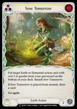 Sow Tomorrow (Yellow) (Normal) - Tales of Aria - Unlimited (Common) [ELE-U-ELE141]