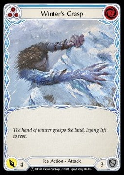 Winter's Grasp (Blue) (Normal) - Tales of Aria - Unlimited (Common) [ELE-U-ELE162]