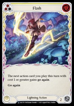 Flash (Yellow) (Normal) - Tales of Aria - Unlimited (Rare) [ELE-U-ELE178]