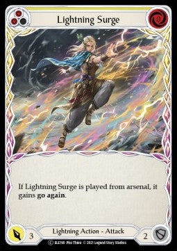 Lightning Surge (Yellow) (Normal) - Tales of Aria - Unlimited (Common) [ELE-U-ELE190]