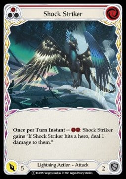 Shock Striker (Red) (Normal) - Tales of Aria - Unlimited (Common) [ELE-U-ELE195]