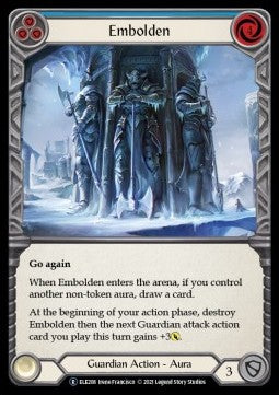 Embolden (Blue) (Normal) - Tales of Aria - Unlimited (Rare) [ELE-U-ELE208]