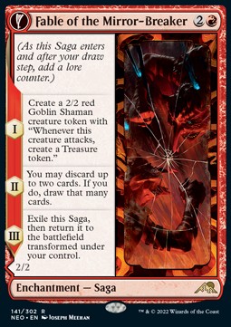 Fable of the Mirror-Breaker // Reflection of Kiki-Jiki - Kamigawa: Neon Dynasty (Rare) [NEO-141]