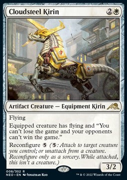 Cloudsteel Kirin - Kamigawa: Neon Dynasty (Rare) [NEO-8]