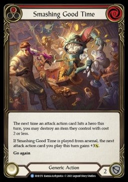 Smashing Good Time (Red) (Regular) - Everfest - First (Rare) [EVR-F-170]