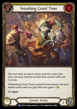 Smashing Good Time (Yellow) (Regular) - Everfest - First (Rare) [EVR-F-171]