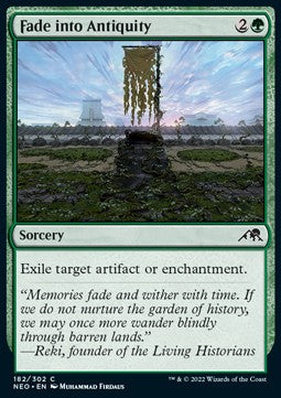 Fade into Antiquity - Kamigawa: Neon Dynasty (Common) [NEO-182]