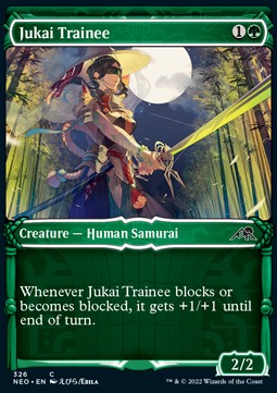 Jukai Trainee - Kamigawa: Neon Dynasty: Extras (Common) [XNEO-326]