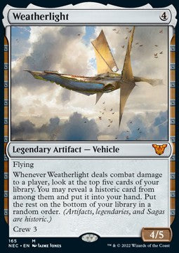 Weatherlight - Commander: Kamigawa: Neon Dynasty (Mythic) [NEC-165]