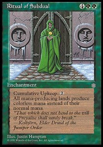 Ritual of Subdual - Ice Age (Rare)