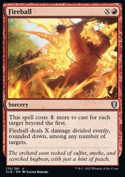 Fireball - Commander Legends: Battle for Baldur's Gate (Uncommon) [CLB-175]
