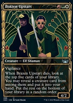 Brazen Upstart (V.1) - Streets of New Capenna: Extras (Uncommon) [XSNC-296]
