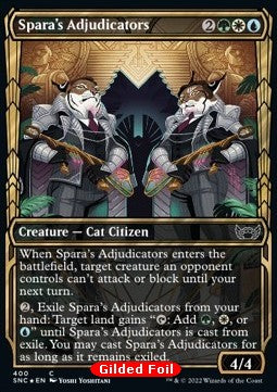 Spara's Adjudicators (V.2) - Streets of New Capenna: Extras (Common) [XSNC-400]