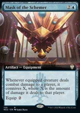 Mask of the Schemer - Commander: Streets of New Capenna: Extras (Rare) [XNCC-129]